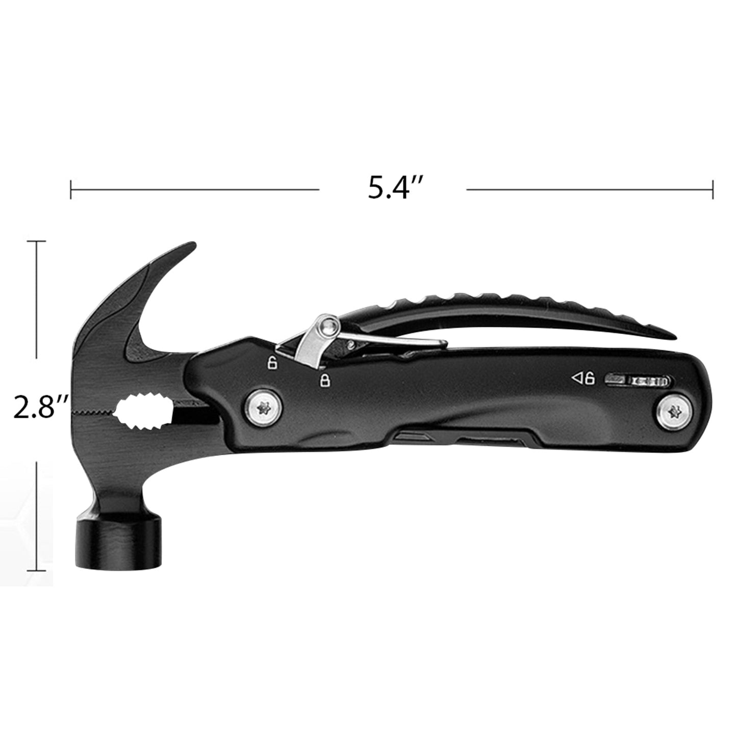 12 in 1 Stainless Steel Multi-tool Hammer