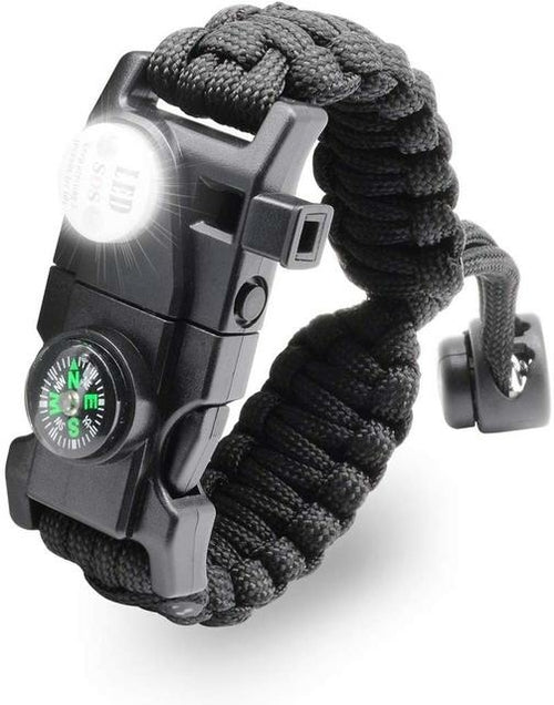 21-in-1 Survival Paracord Bracelet