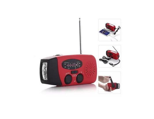 Emergency Radio with Phone Charger & Flashlight