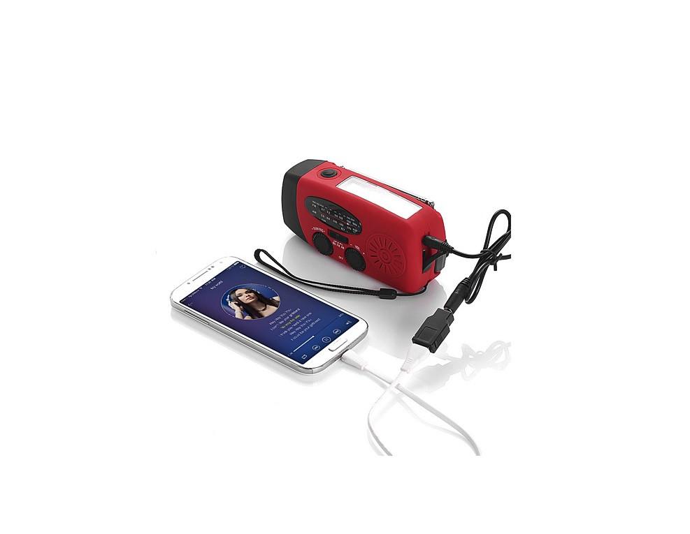 Emergency Radio with Phone Charger & Flashlight