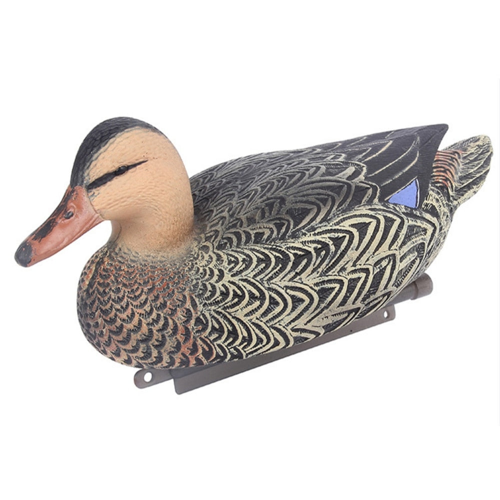 3D Duck Decoy Floating Lure with Keel for Outdoor Hunting Fishing