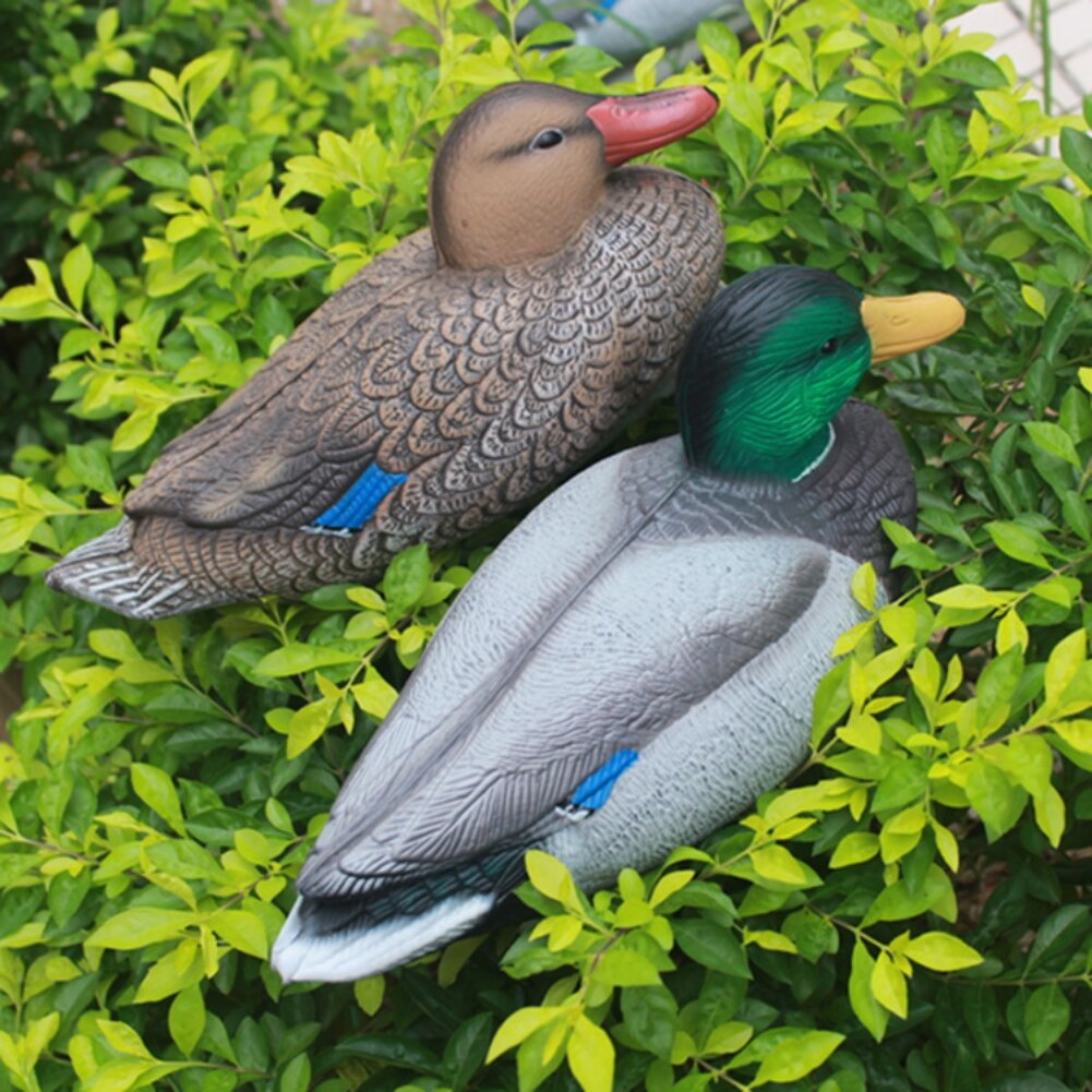3D Duck Decoy Floating Lure with Keel for Outdoor Hunting Fishing