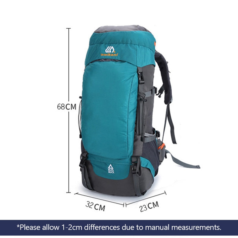 Eveveme  Large Capacity Outdoor Camping Backpack (65L, 80L, & 90L)