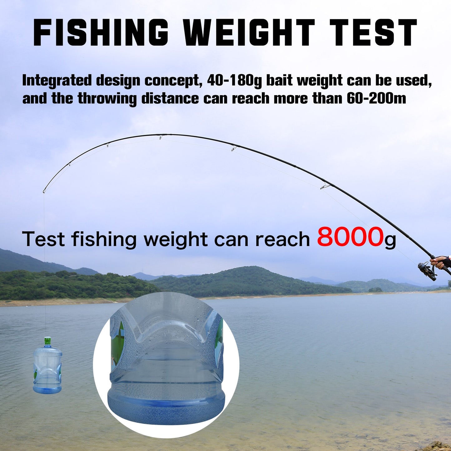 T800 BigFish Fishing Rod