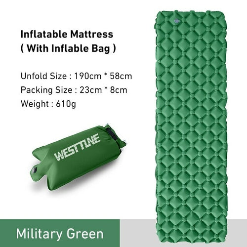 Outdoor Inflatable Camping Sleeping Pad
