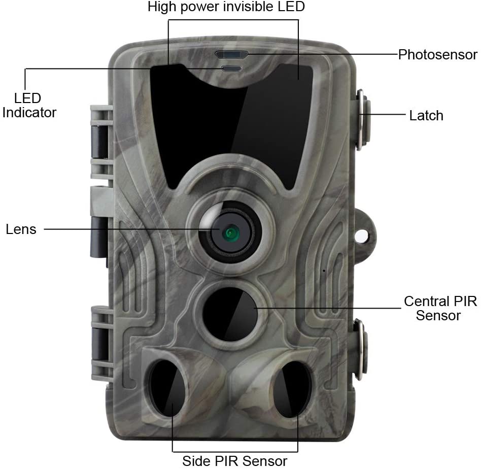 Hc801a Hunting Trail Camera With Night Vision Motion
