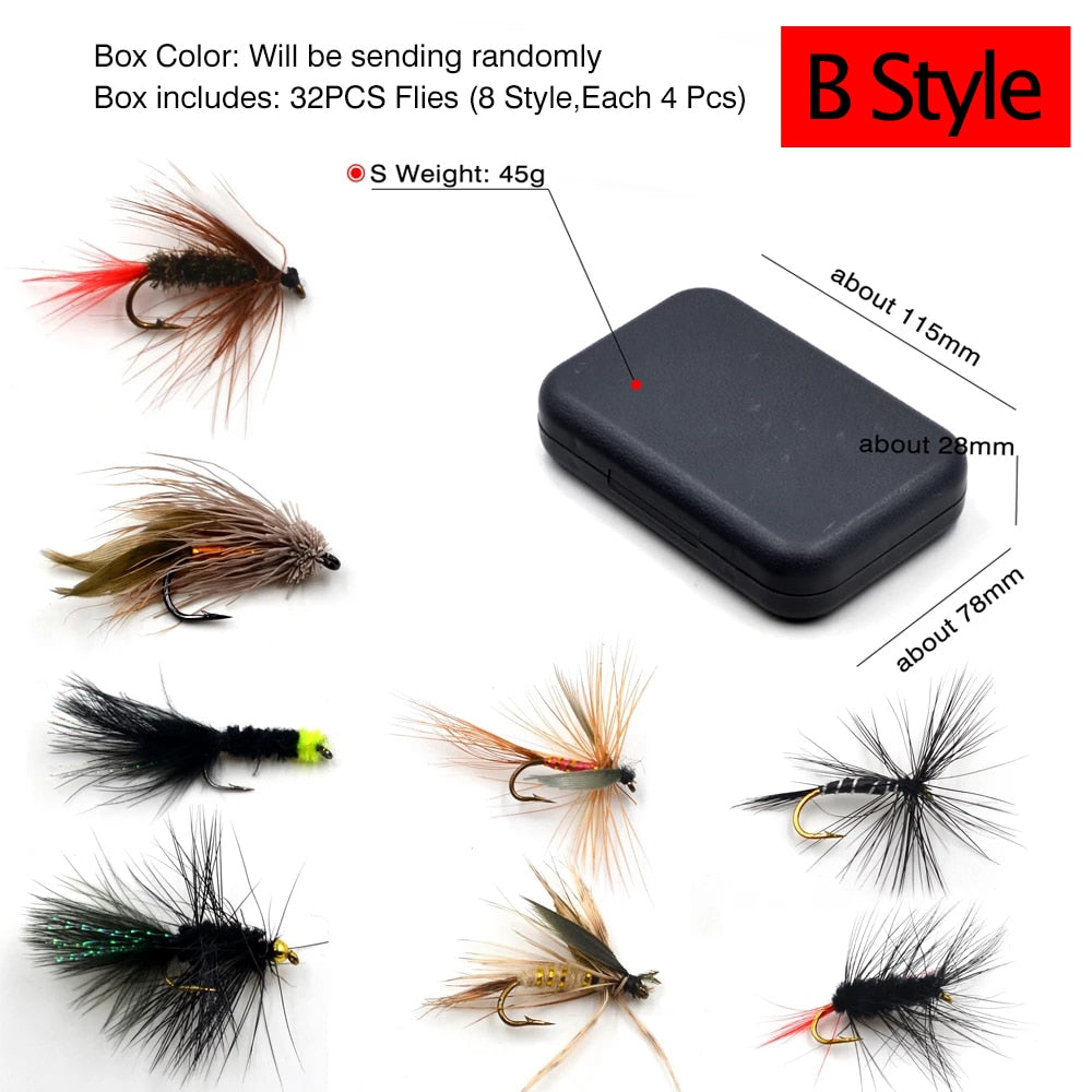Dry/wet Trout Nymph Fly Fishing Lures