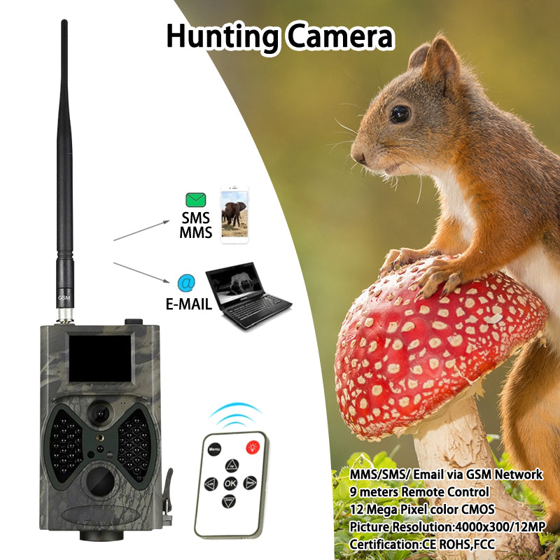Outdoor 2G HC300M 1080P Cellular Trail Camera