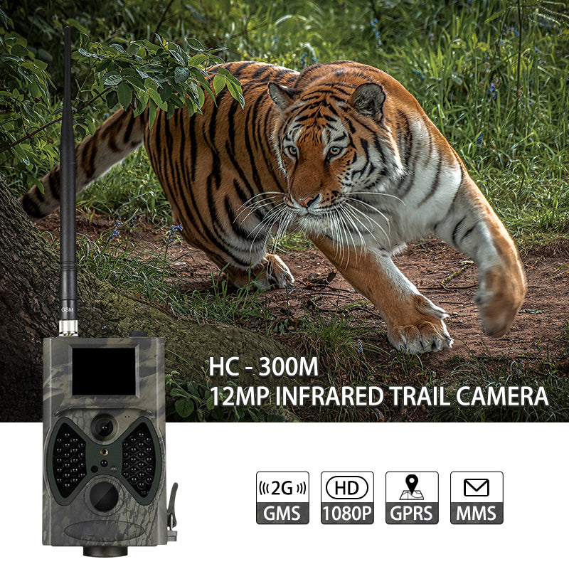 Outdoor 2G HC300M 1080P Cellular Trail Camera