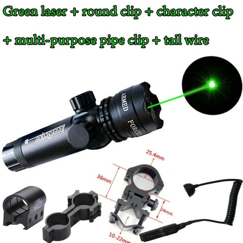 Laser Scope Tactical Hunting Red/Green Laser Dot Sight