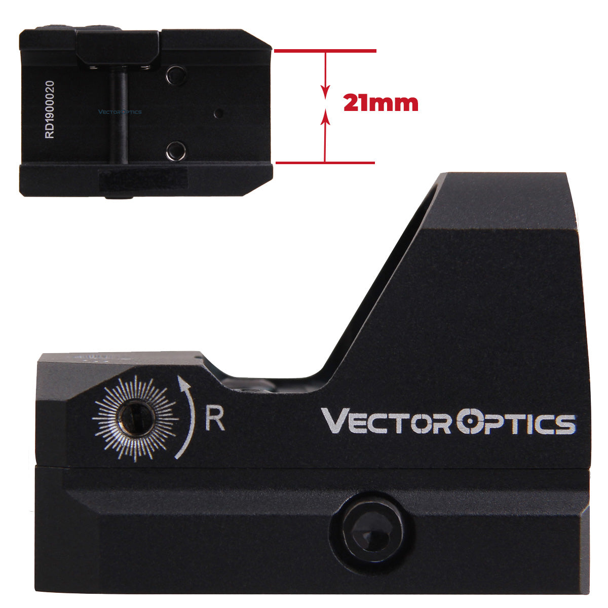 Vector Optics Frenzy 1x17x24 Red/Green Dot Scope