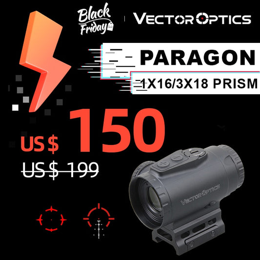 Vector Optics Paragon 1x16/3x18 Micro Prism Scope