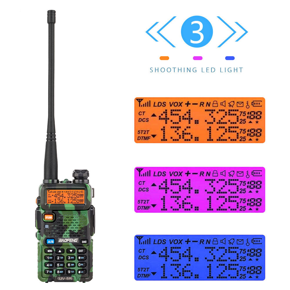 UV-5R Walkie Talkie with Power Adapter