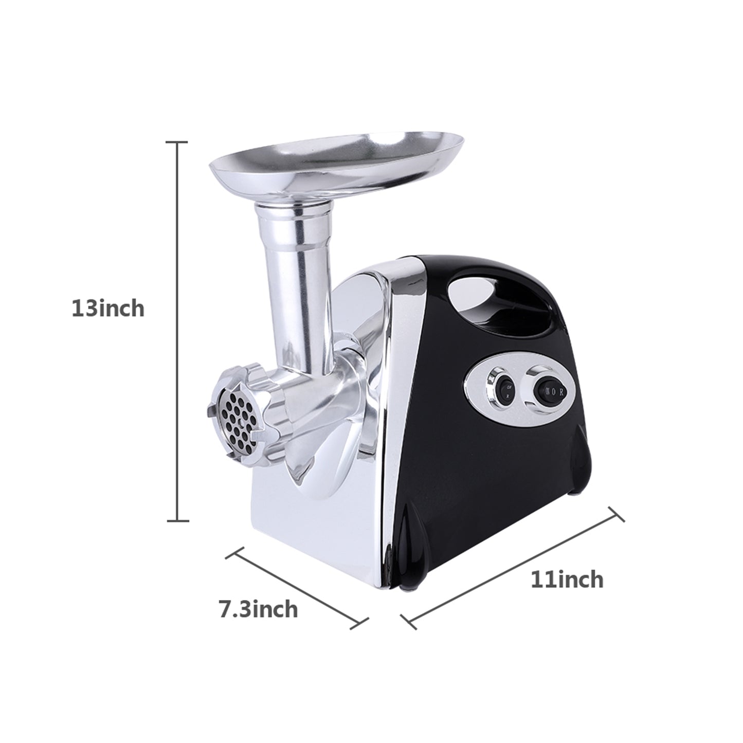 Black Electric Meat Grinder / Sausage Stuffer with handle
