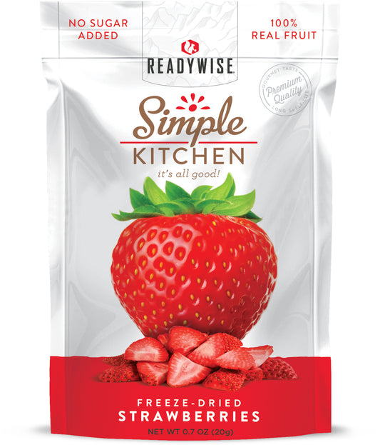 6 CT Case Simple Kitchen - Sliced Strawberries