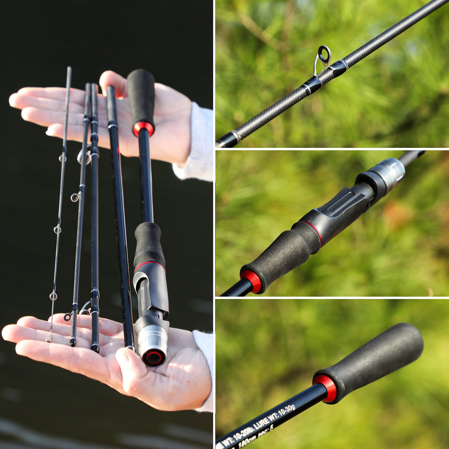 Sougayilang Lightweight Carbon Fiber Fishing Rod